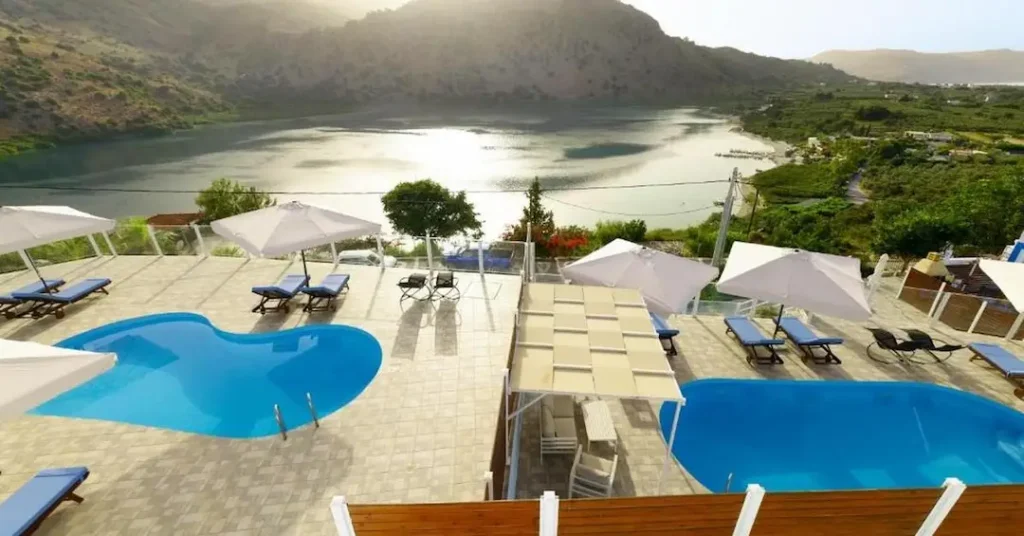 Lake Kournas view accommodation Lake Kournas view accommodation