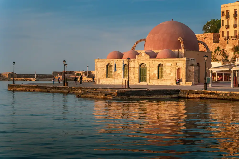 Venetian harbor of Chania